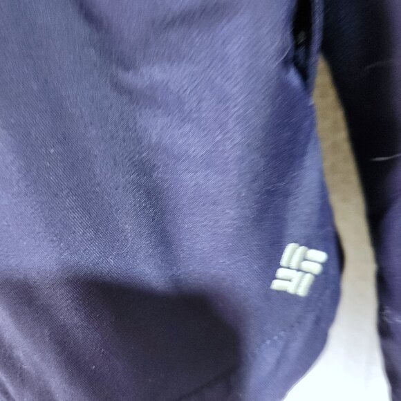 Columbia Sportswear Jacket Womens XL Purple Zip Up Fleece Lined Fall Jacket - Picture 4 of 10